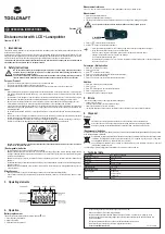 Предварительный просмотр 2 страницы TOOLCRAFT 81 58 17 Operating Instructions