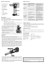 Предварительный просмотр 6 страницы TOOLCRAFT DJ209 Operating Instructions Manual