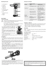 Предварительный просмотр 8 страницы TOOLCRAFT DJ209 Operating Instructions Manual