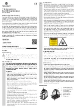 TOOLCRAFT KLL-500 Operating Instructions Manual preview