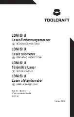 TOOLCRAFT LDM 50 U Operating Instructions Manual предпросмотр