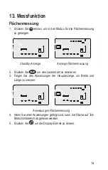 Предварительный просмотр 19 страницы TOOLCRAFT LDM 50 U Operating Instructions Manual