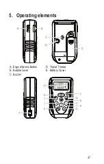 Предварительный просмотр 37 страницы TOOLCRAFT LDM 50 U Operating Instructions Manual