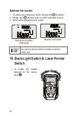 Предварительный просмотр 52 страницы TOOLCRAFT LDM 50 U Operating Instructions Manual