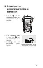 Предварительный просмотр 109 страницы TOOLCRAFT LDM 50 U Operating Instructions Manual