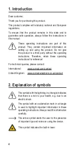 Предварительный просмотр 4 страницы TOOLCRAFT LDM X100 Operating Instructions Manual