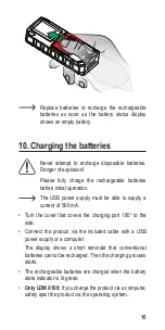 Предварительный просмотр 15 страницы TOOLCRAFT LDM X100 Operating Instructions Manual