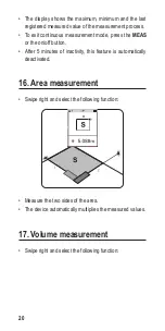 Предварительный просмотр 20 страницы TOOLCRAFT LDM X100 Operating Instructions Manual