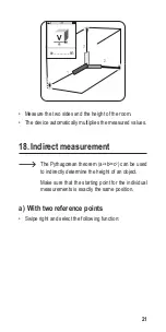 Предварительный просмотр 21 страницы TOOLCRAFT LDM X100 Operating Instructions Manual