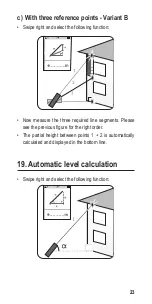 Предварительный просмотр 23 страницы TOOLCRAFT LDM X100 Operating Instructions Manual