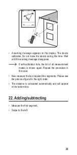 Предварительный просмотр 25 страницы TOOLCRAFT LDM X100 Operating Instructions Manual