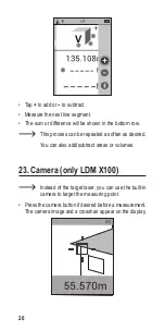 Предварительный просмотр 26 страницы TOOLCRAFT LDM X100 Operating Instructions Manual