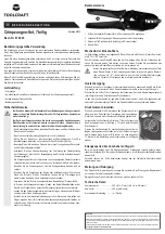 Preview for 1 page of TOOLCRAFT PZ-505 Operating Instructions