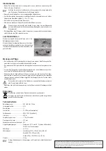 Preview for 2 page of TOOLCRAFT TO-3597675 Operating Instructions Manual