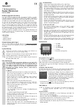 Preview for 1 page of TOOLCRAFT TO-498856 Operating Instructions Manual