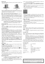 Preview for 2 page of TOOLCRAFT TO-498856 Operating Instructions Manual