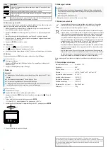 Preview for 6 page of TOOLCRAFT TO-7308984 Operating Instructions Manual