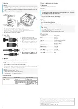 Preview for 4 page of TOOLCRAFT TO-7394535 Operating Instructions Manual