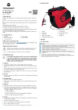 Preview for 7 page of TOOLCRAFT TO-7394535 Operating Instructions Manual