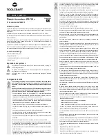 Preview for 3 page of TOOLCRAFT ZD-723N 1089315 Operating Instruction