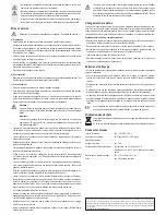 Preview for 4 page of TOOLCRAFT ZD-723N 1089315 Operating Instruction