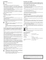 Preview for 6 page of TOOLCRAFT ZD-723N 1089315 Operating Instruction