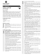 Preview for 7 page of TOOLCRAFT ZD-723N 1089315 Operating Instruction