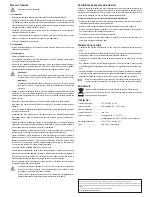 Предварительный просмотр 8 страницы TOOLCRAFT ZD-723N 1089315 Operating Instruction