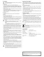 Предварительный просмотр 10 страницы TOOLCRAFT ZD-723N 1089315 Operating Instruction