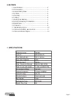 Preview for 2 page of Toolex 595951 Instruction Manual