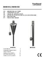 Toolland BB50401 User Manual предпросмотр