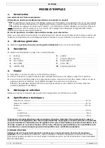 Preview for 5 page of Toolland DT75000 User Manual