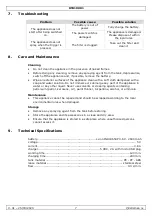 Preview for 7 page of Toolland DTB10001 User Manual