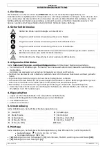 Предварительный просмотр 11 страницы Toolland PM3115 User Manual