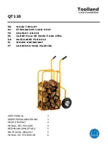 Toolland QT110 User Manual предпросмотр