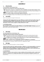 Preview for 3 page of Toolland QT113 Assembly Manual