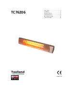 Preview for 1 page of Toolland TC76206 User Manual