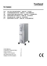 Preview for 1 page of Toolland TC78009 User Manual