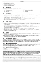 Preview for 8 page of Toolland TC78020 User Manual