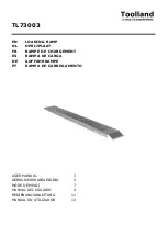 Preview for 1 page of Toolland TL73003 User Manual