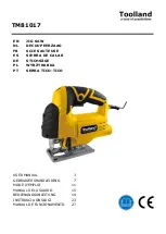 Preview for 1 page of Toolland TM81017 User Manual