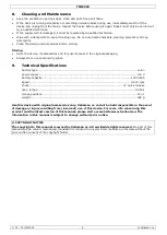 Preview for 6 page of Toolland TM82000 User Manual