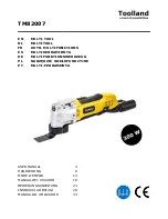 Preview for 1 page of Toolland TM82007 User Manual