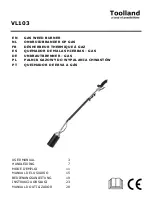 Toolland VL103 User Manual preview