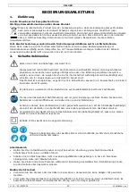 Preview for 23 page of Toolland VL1200 User Manual