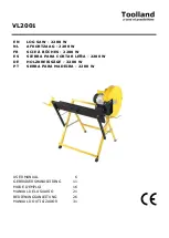 Preview for 1 page of Toolland VL2001 User Manual