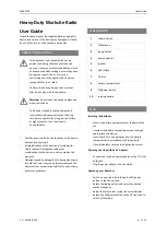 Preview for 3 page of Toolland WR25205 User Manual