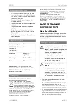 Предварительный просмотр 10 страницы Toolland WR25205 User Manual