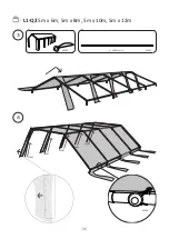 Предварительный просмотр 26 страницы toolport L1-Q2 5m x 6m Assembly Instructions Manual