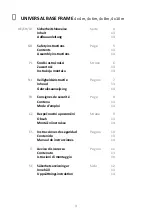 Preview for 3 page of toolport UNIVERSAL BASE FRAME 4 x 4 m Assembly Instructions Manual